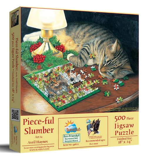 Piece-Ful Slumber 500Pc Puzzle 59621