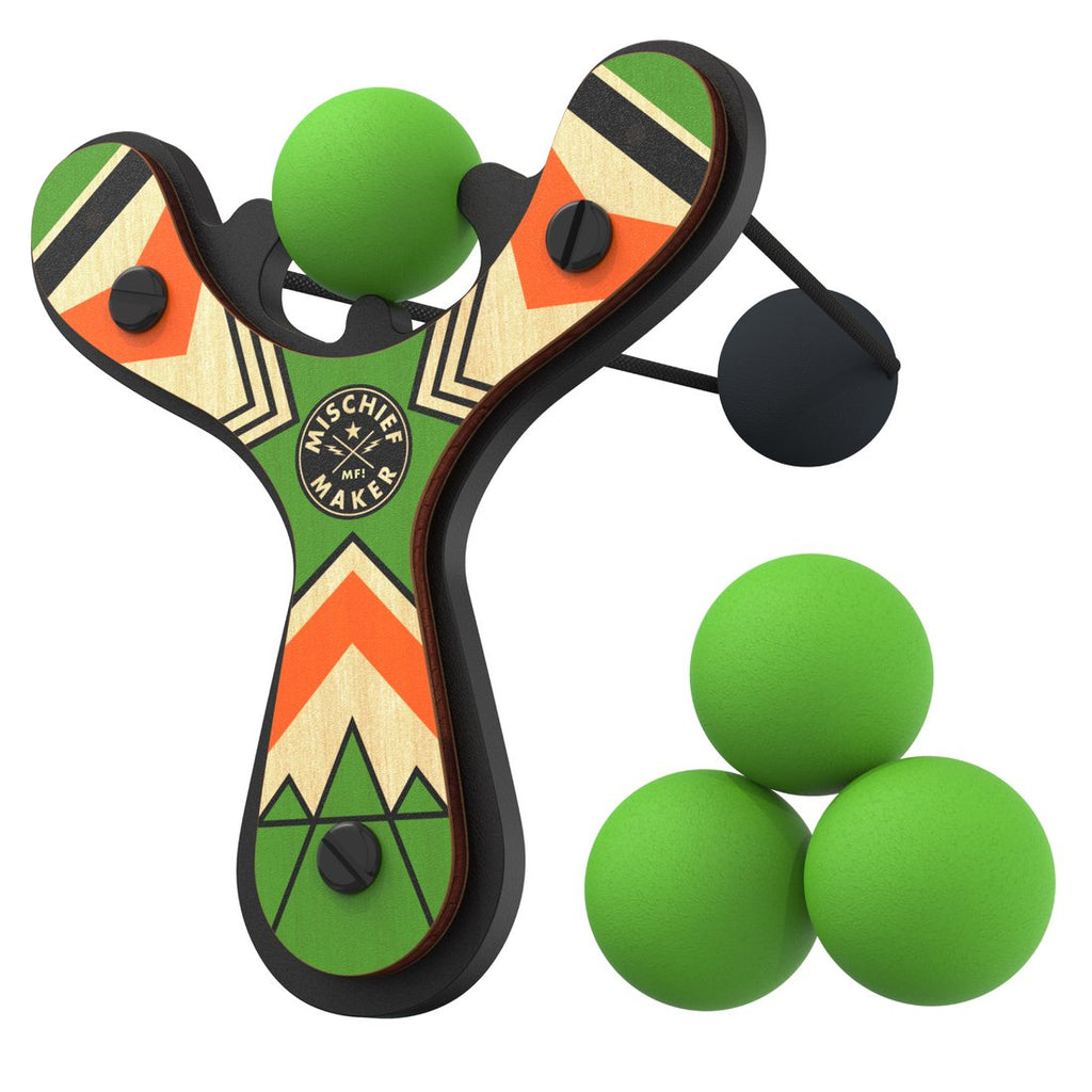 MISCHIEF MAKER SLINGSHOT GREEN 5015 - CR Toys