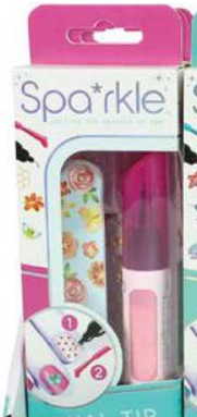 Dual-Tip Nail Pen Pink - CR Toys