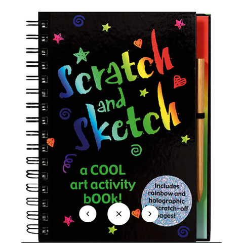 Scratch & Sketch - Scratch And Sketch Book - CR Toys