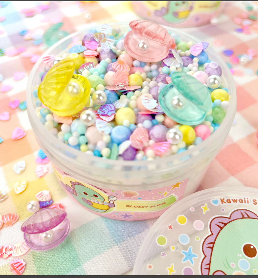 Glossy Kawaii Seafood Slime