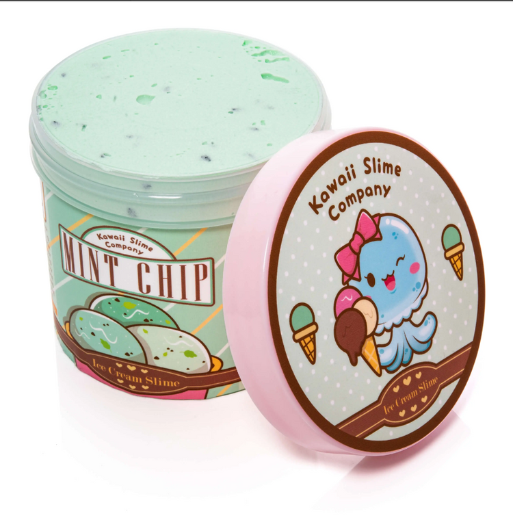 Mint Chip Ice Cream Scented Slime - CR Toys