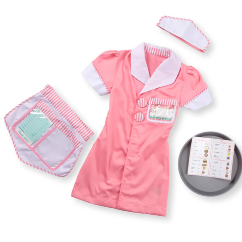 Waitress Role Play Costume Set - CR Toys