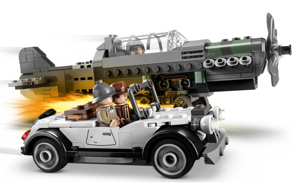 Lego Indiana Jones Fighter Plane Chase