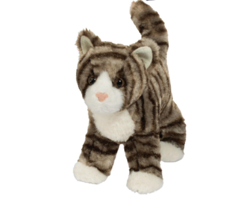 Zigby Gray Stripe Cat 4024 - CR Toys