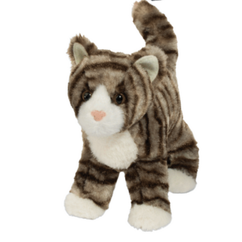 Zigby Gray Stripe Cat 4024 - CR Toys