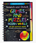 Scratch & Sketch Games & Puzzles Ocean World Activity Book