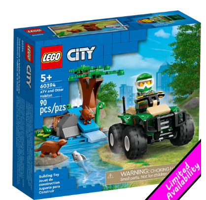 Lego City Atv And Otter Habitat 60394