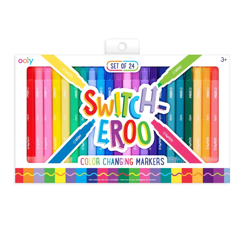 Switch-Eroo! Color-Changing Markers - Set Of 24 "Top Seller"