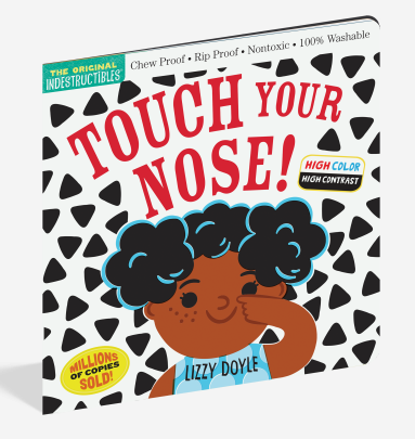 Indestructibles Touch Your Nose! Soft Baby Book