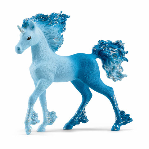 Elementa Water Flame Unicorn Foal Figurine 70758