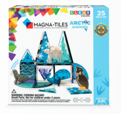 Magna-Tiles Artic Animals 21125 Magnetic Building Set