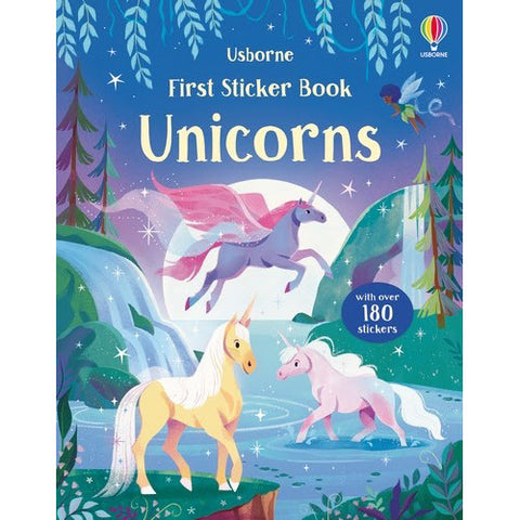 First Sticker Book Unicorns 531781 - CR Toys