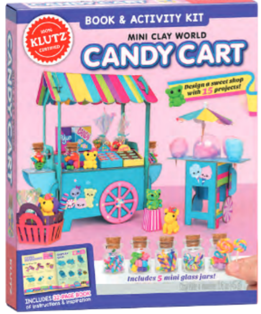 Mini Clay World Candy Cart