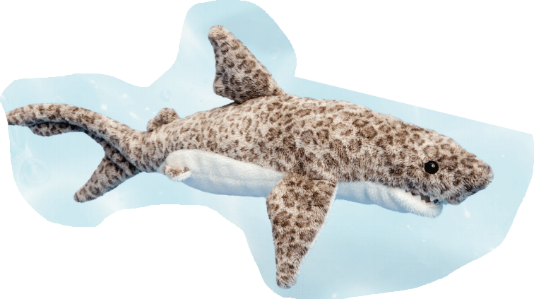 Titus Tiger Shark Stuffed Animal - CR Toys