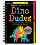 Scratch & Sketch Dino Dudes Activity Book
