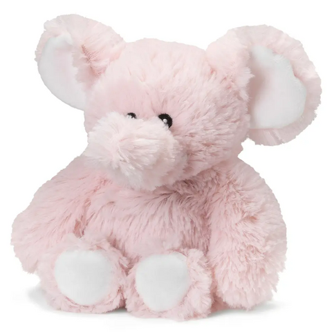 Cozy Plush Warmies Junior Pink Elephant