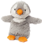 Cozy Plush Warmies Gray Penguin 3+