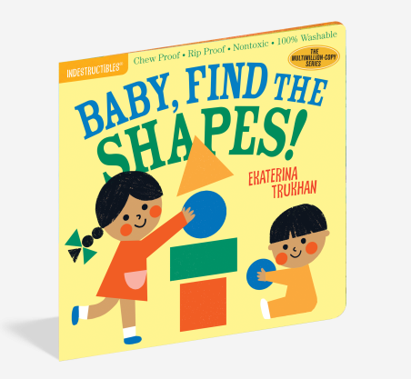 Indestructibles Baby, Find The Shapes! Soft Baby Book