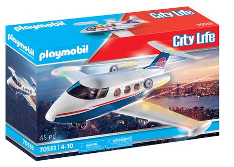 Playmobil City Life Private Jet Playset