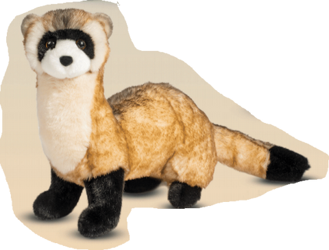 Vince Black-Footed Ferret Stuffed Animal - CR Toys