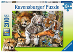 Big Cat Nap 200Pc Puzzle - CR Toys