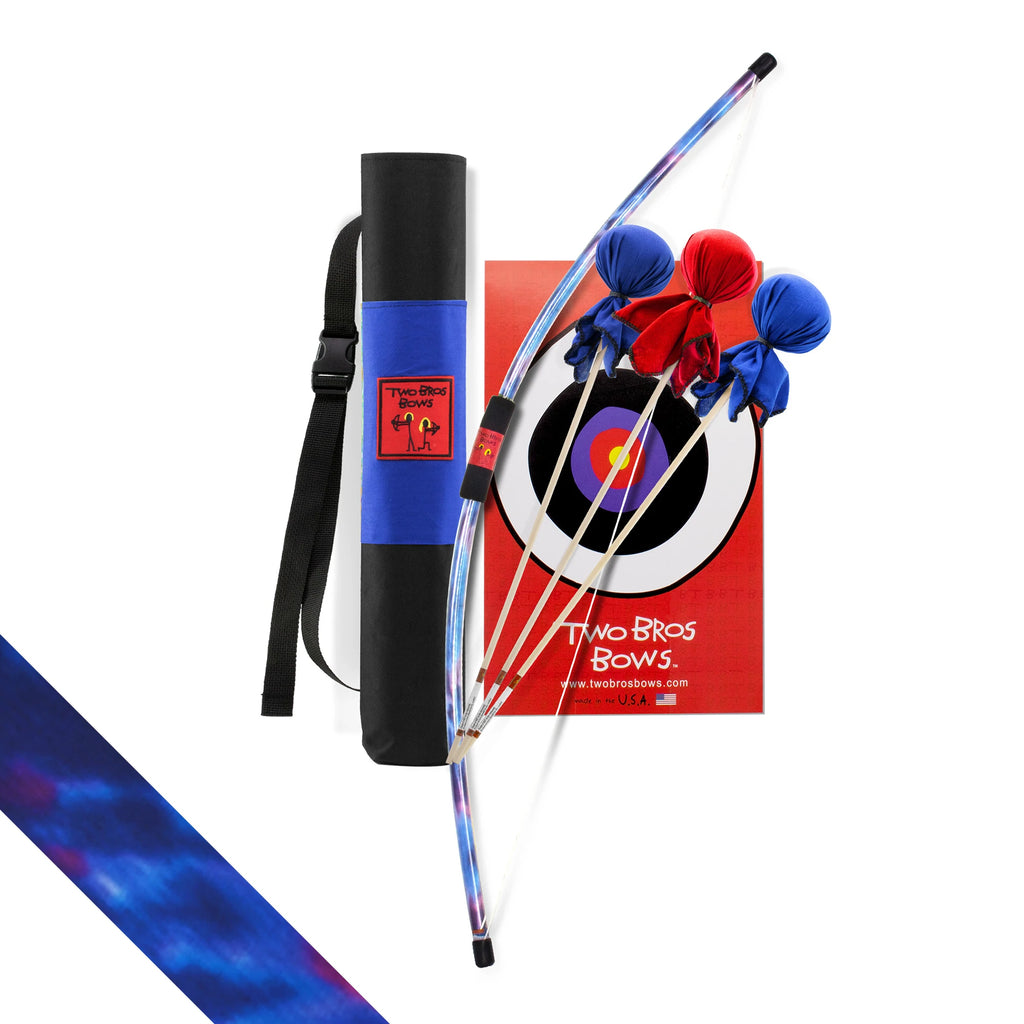 Blue Tie-Dye Bow With Cobalt Arrow Set - CR Toys