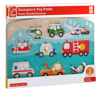 Emergency Peg Puzzle - CR Toys