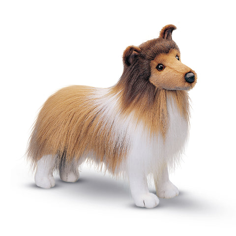 Dixie Sheltie Stuffed Animal - CR Toys