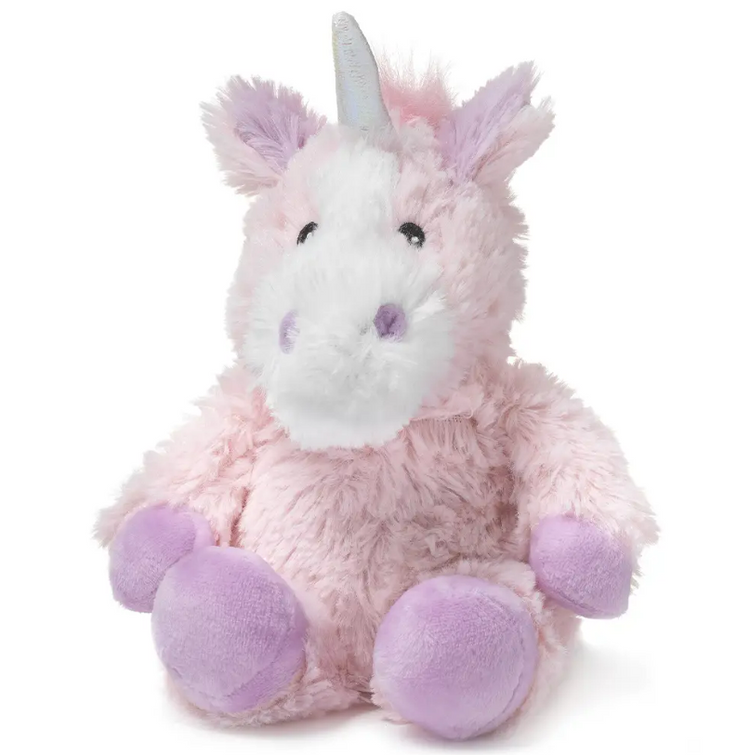 Cozy Plush Warmies Junior  White Unicorn Cpj-Uni-2 - CR Toys