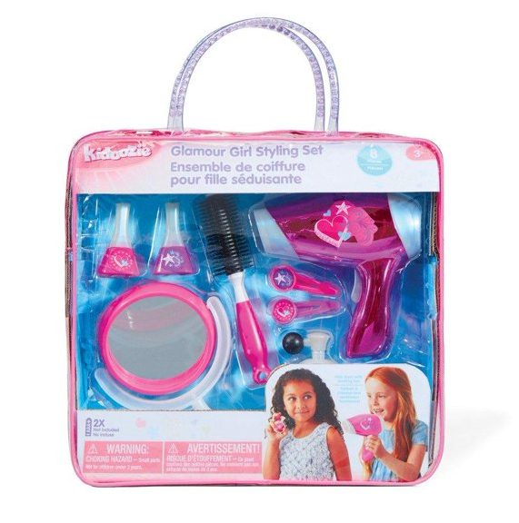 Kidoozie Glamour Girls Hair Styling Set - CR Toys