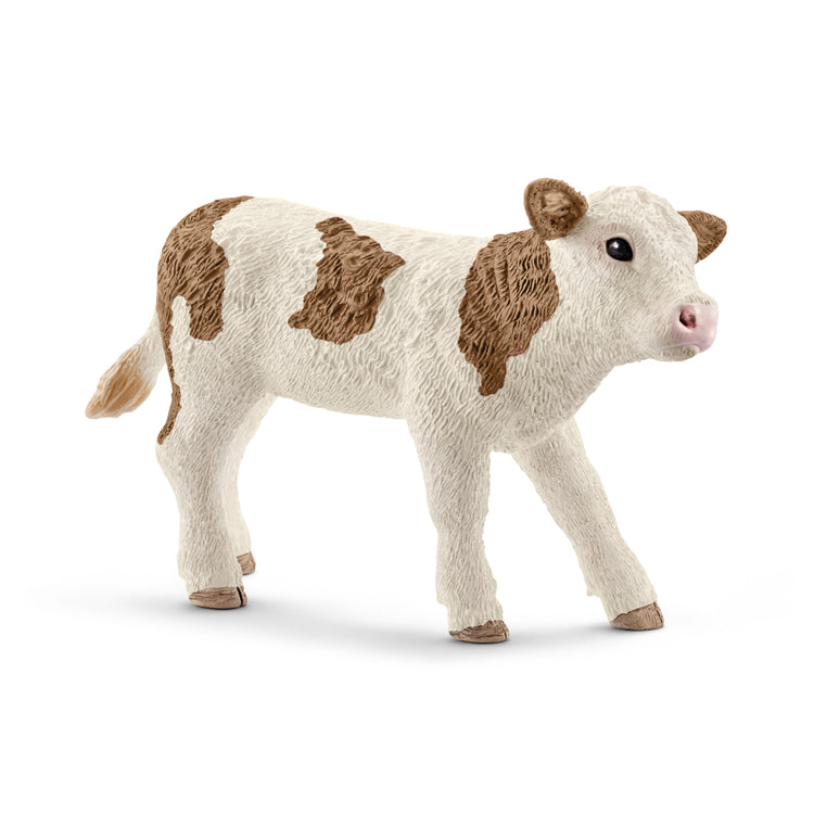 Simmental Calf Figurine 13802 - CR Toys