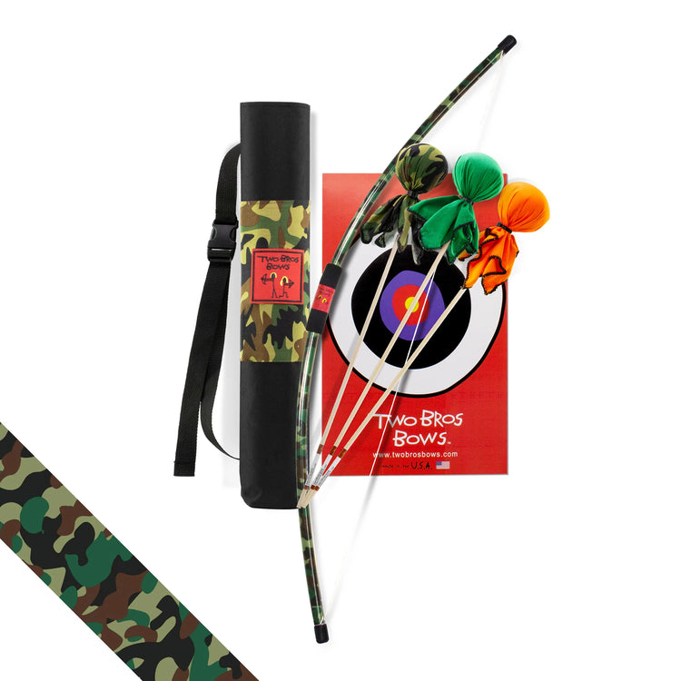 Camo Toy Bow And Arrow Set - CR Toys