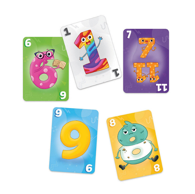 Lazy 8'S Card Game For Ages 5+