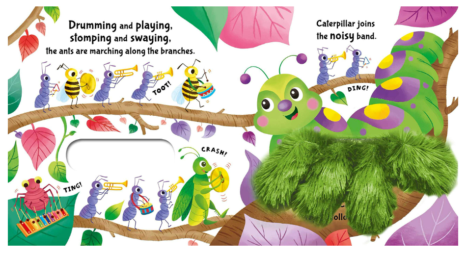 Wiggle Fingers Caterpillar Board Book