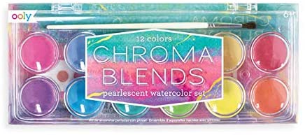 Watercolor Paints and Sketchbook Giftable Set