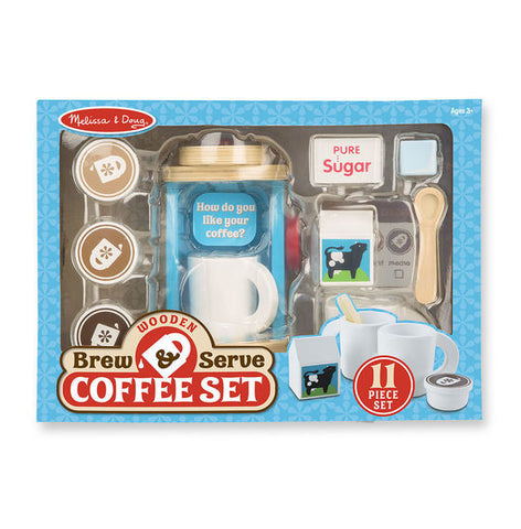 Wooden Brew and Serve Coffee Set - CR Toys