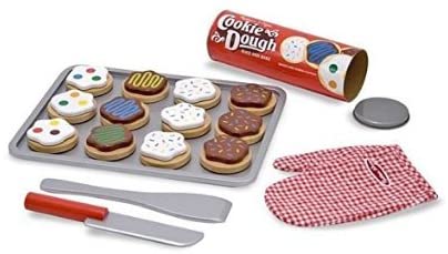 Wooden Slice And Bake Cookie Set 3+