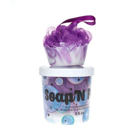 Soap'N Pouf - Cotton Candy