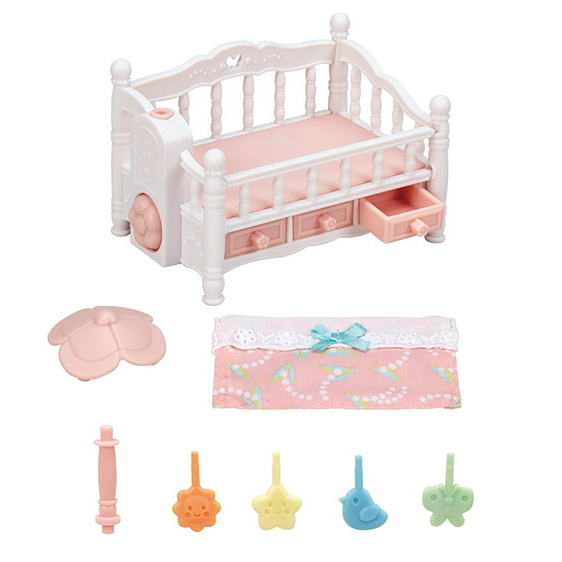 Calico Critters® Crib With Mobile - CR Toys