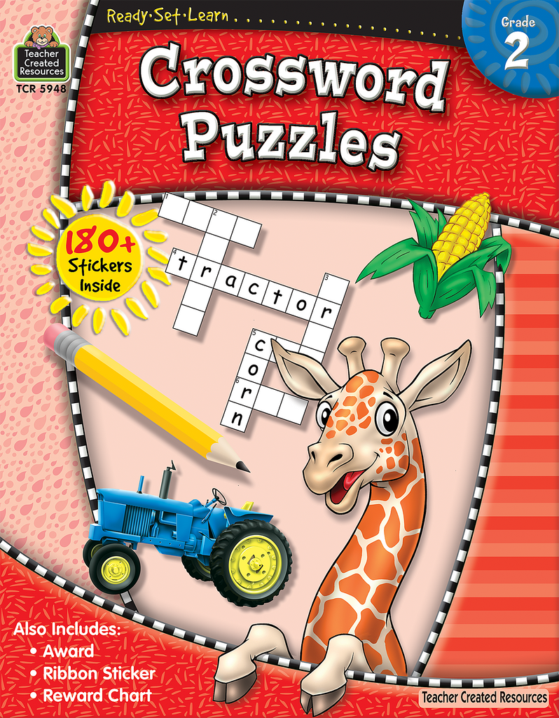 Teacher Created Resources: 2nd Grade Crossword Puzzles - CR Toys