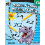 Teacher Creative Resource: 3Rd Grade Modern Cursive Writing Practice Soft Cover Activity Book