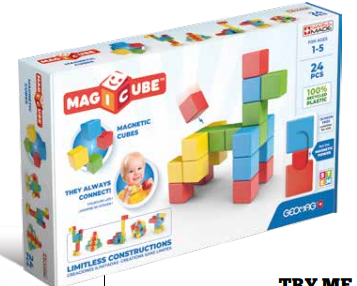 Magicube 24Pc Magnetic Cubes 068 - CR Toys