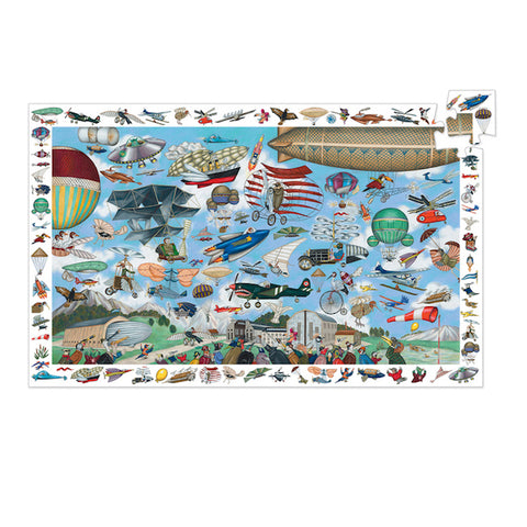 Aero Club Observation 200-piece jigsaw puzzle - Ages 6+ - CR Toys