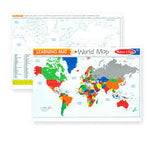 Learning Mat- World Map 8+ - CR Toys
