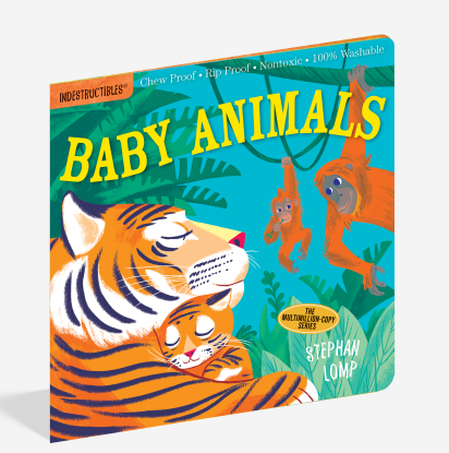 Indestructibles Baby Animals Soft Baby Book