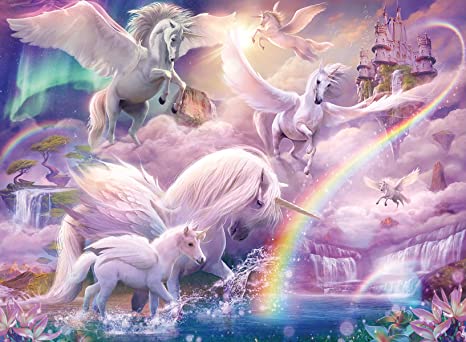 Pegasus Unicorns 100 Pc Puzzle 12979 - CR Toys