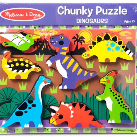 Dinosaur Chunky Puzzle 2+