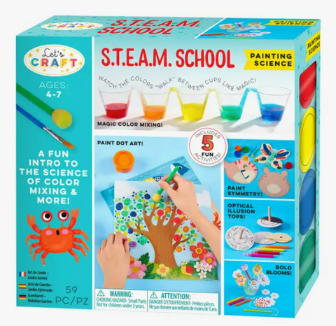 Steam School Painting Science Ss001
