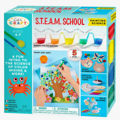 Steam School Painting Science Ss001